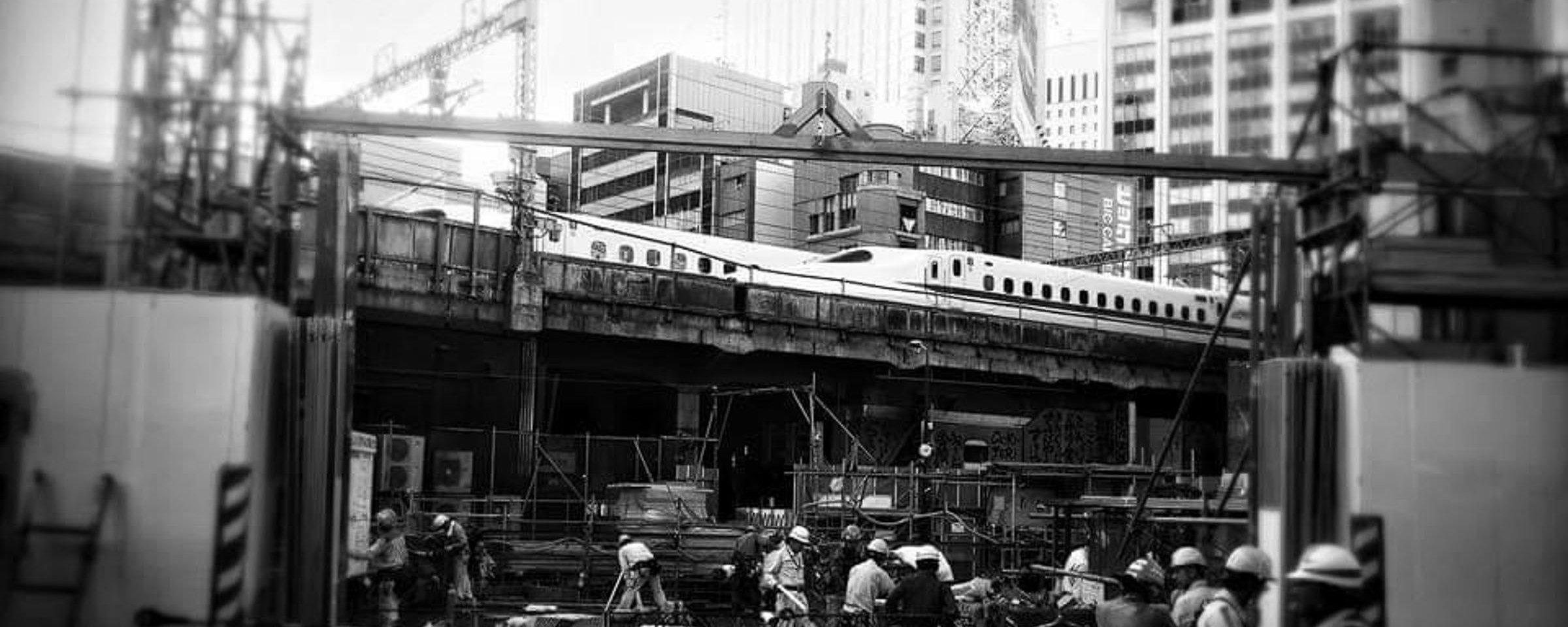 Le Shinkansen à Tokyo