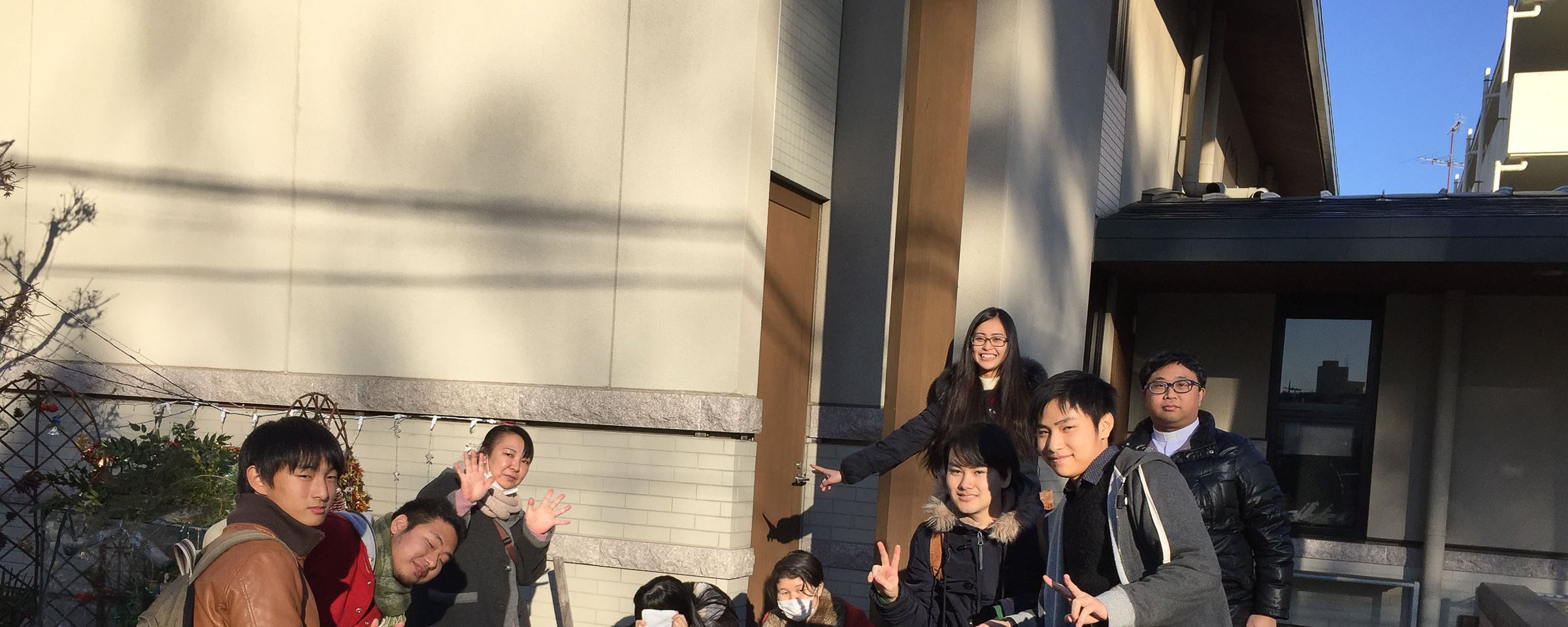 Quelques jeunes en discussion !